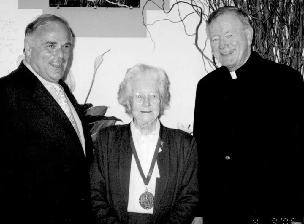 Ada with Rendell u0026 Fr. Dobbin